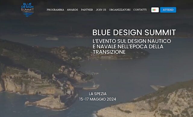 Blue Design Summit: al via oggi alla Spezia Blue Design Summit: al via oggi alla Spezia