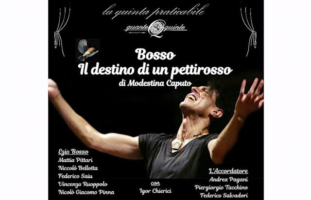 A Palazzo della Meridiana arriva Bosso, il destino di un pettirosso - Dedicato a Ezio Bosso A Palazzo della Meridiana arriva Bosso, il destino di un pettirosso - Dedicato a Ezio Bosso