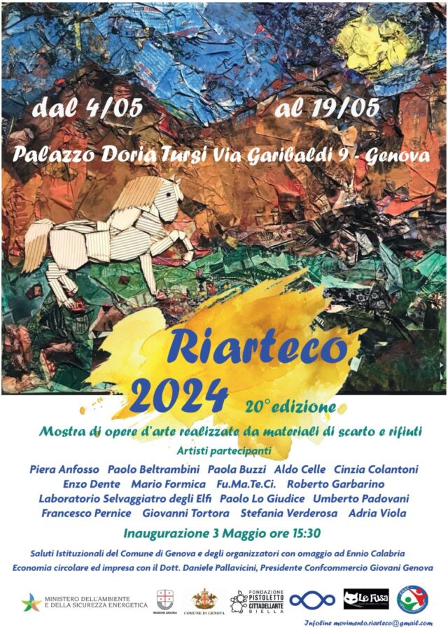 la locandina della collettiva