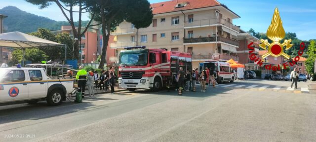 Cogorno, anche i VVF alla giornata di educazione stradale Cogorno, anche i VVF alla giornata di educazione stradale