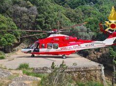 Escursionista soccorso sul Monte di Portofino: intervento aereo dei Vigili del Fuoco Escursionista soccorso sul Monte di Portofino: intervento aereo dei Vigili del Fuoco