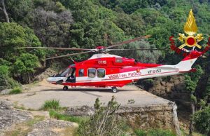 Escursionista soccorso sul Monte di Portofino: intervento aereo dei Vigili del Fuoco Escursionista soccorso sul Monte di Portofino: intervento aereo dei Vigili del Fuoco