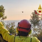 I VVF e Soccorso Alpino salvano escursionista tra Vernazza e Corniglia