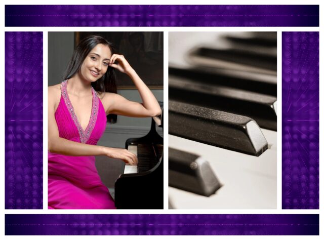 Claudia Vento al pianoforte