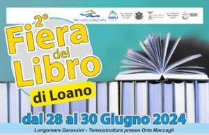 Sul lungomare di Loano la seconda Fiera del Libro di Pro Loco Sul lungomare di Loano la seconda Fiera del Libro di Pro Loco