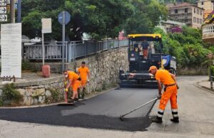 Senarega: al via asfaltature su SP30 fra Recco e Camogli