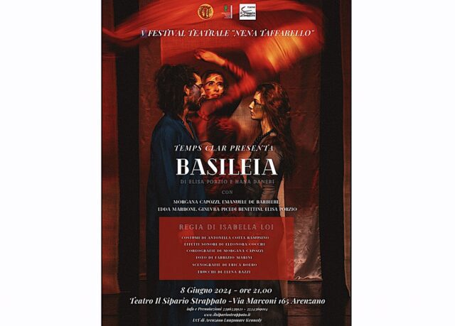 Al Teatro Strappato di Arenzano Basileia dei Temps Clar Al Teatro Strappato di Arenzano Basileia dei Temps Clar