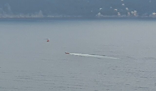 Mulinetti a Recco, intervento di ricerca di capitaneria e VVF Mulinetti a Recco, intervento di ricerca di capitaneria e VVF