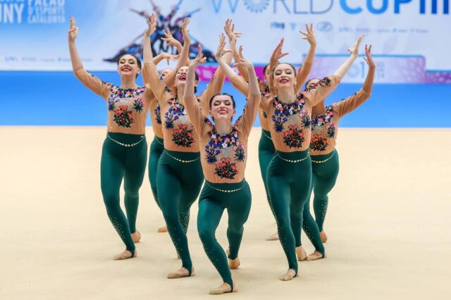 Pro Recco ginnastica estetica: Bronzo ai Giochi del Mediterraneo Pro Recco ginnastica estetica: Bronzo ai Giochi del Mediterraneo