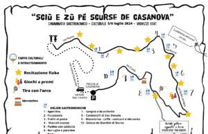 “Sciù e zù pë scurse de Casanova”, un evento a Varazze “Sciù e zù pë scurse de Casanova”, un evento a Varazze