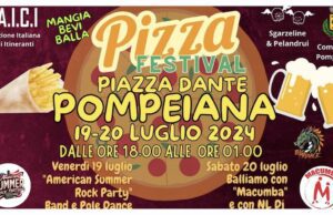 Il Pompeiana Pizza Festival dal 19 al 20 luglio 2024 Il Pompeiana Pizza Festival dal 19 al 20 luglio 2024