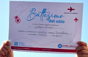 Battesimo del volo per i piccoli viaggiatori da Genova Battesimo del volo per i piccoli viaggiatori da Genova