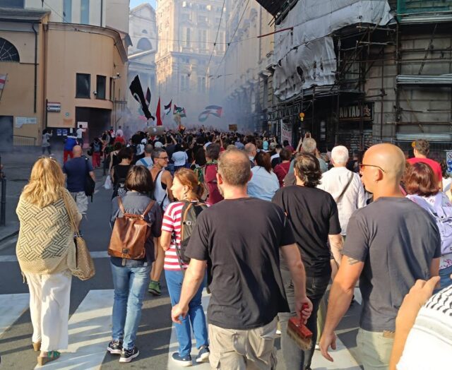 Corteo antifa a Genova: il ricordo dei fatti del 30 giugno 1960 Corteo antifa a Genova: il ricordo dei fatti del 30 giugno 1960