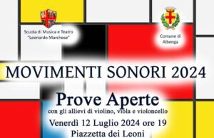 Stasera ad Albenga concerto in Piazza dei Leoni Stasera ad Albenga concerto in Piazza dei Leoni