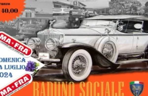Domenica 14 auto d’epoca in raduno a Villanova d’Albenga