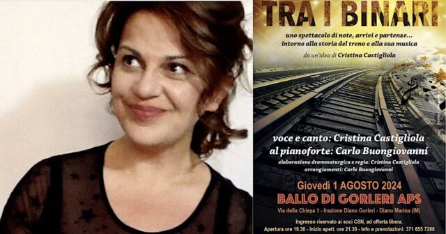 A Diano Marina Tra i binari: Narrazione, voce e musica A Diano Marina Tra i binari: Narrazione, voce e musica