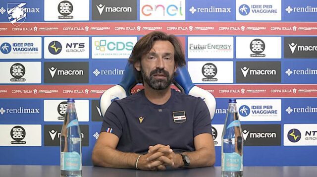 Questa sera la Samp incontra il Como: la carica di Pirlo | Video Pirlo esonerato dalla Samp