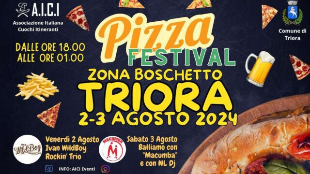 triora pizza festival 2024 Triora nel weekend il Pizza Festival con musica e sorprese