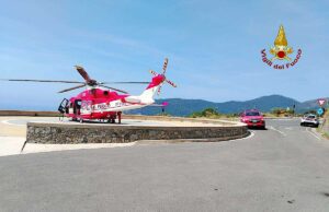 Centauro cade sulla strada di Monterosso: grave al San Martino Centauro cade sulla strada di Monterosso: grave al San Martino