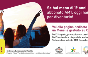 Promozione Amt, abbonamento mensile gratuito per Under 19 Amt, abbonamento mensile gratuito per Under 19