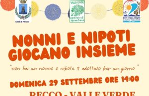 Recco, nonni e nipoti giocano insieme nel quartiere di Valleverde Recco, nonni e nipoti giocano insieme nel quartiere di Valleverde