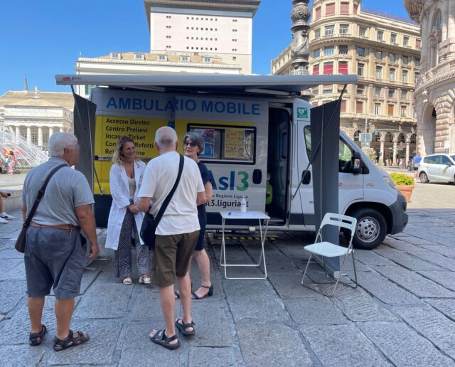 Domani, presentazione tour nelle delegazioni e valli Ambulatorio mobile Asl3 Domani, presentazione tour nelle delegazioni e valli Ambulatorio mobile Asl3