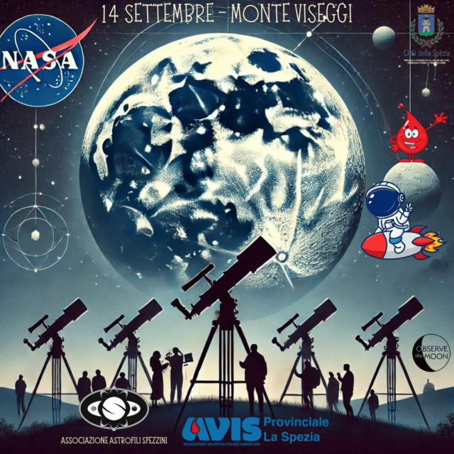 Notte Internazionale della Luna all'Osservatorio Zannoni, 14 settembre La Spezia Notte Internazionale della Luna all'Osservatorio Zannoni, 14 settembre La Spezia