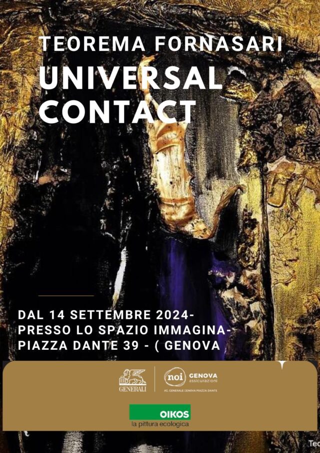 Universal Contact: la mostra Personale di Teorema Fornasari Universal Contact: la mostra Personale di Teorema Fornasari