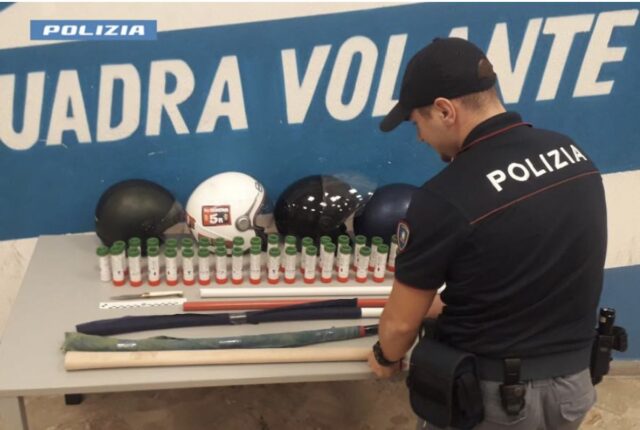 derby materiale sequestrato 1