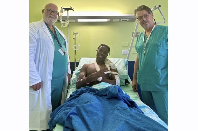 Spezia, riuscito l'intervento all'omero di Fallou Sarr Spezia, riuscito l'intervento all'omero di Fallou Sarr