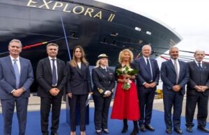 Sestri Ponente, consegnata Msc Explora II. Presenti Rixi e Bucci
