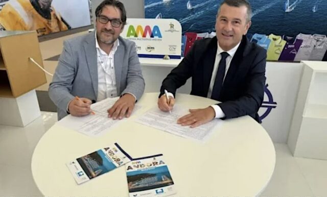 Al Salone Nautico di Genova Andora ha firmato un importante accordo Al Salone Nautico di Genova Andora ha firmato un importante accordo