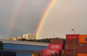 Dopo le piogge l’arcobaleno. Il nostro video