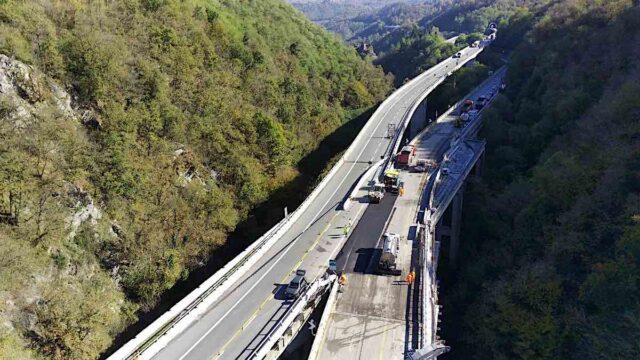 Autostrada dei Fiori A6 Tratto Ceva - Millesimo km 94 circa_lavori costruzione bypass A6 Torino - Savona: riattivazione del collegamento tra Ceva e Millesimo