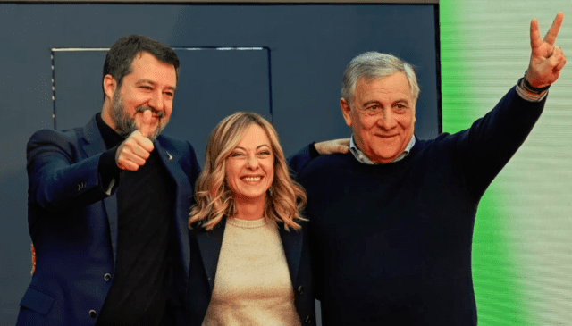 Meloni Salvini Tajani
