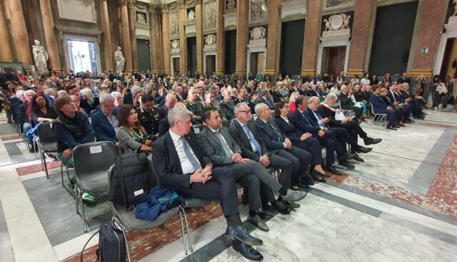 Palazzo Ducale manifestazione per colombo 2024 Conferiti i Premi Colombiani, la Medaglia Città di Genova