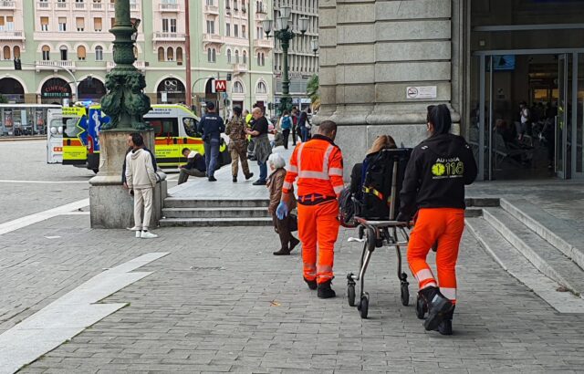 Soccorso stazione brignole