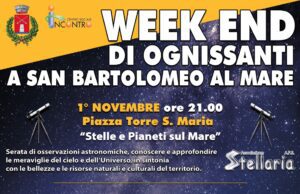 Week end di Ognissanti a San Bartolomeo al Mare Week end di Ognissanti a San Bartolomeo al Mare