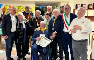 Albenga, festeggiati i 100 anni di Paolo Lino Panero