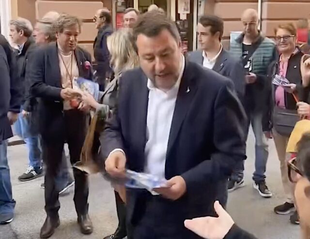 matteo salvini genova san vincnezo Salvini a Genova: Se il centrodestra non vince si ferma tutto