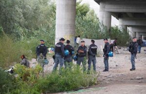 Ventimiglia, sgombero per pulizia dell’alveo del fiume Roja Ventimiglia, sgombero per pulizia dell’alveo del fiume Roja