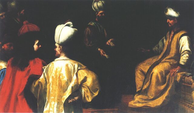 Ricevimento del sultano Bertolotto Al Ducale la mostra Ottomani, Barbareschi e Mori nell’arte a Genova