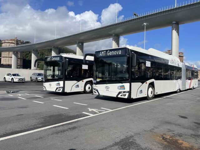 Arrivati i primi filobus del progetto Quattro assi di forza Arrivati i primi filobus del progetto Quattro assi di forza