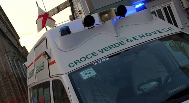 croce verde genovese ambulanza 118
