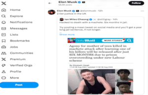 Migranti e magistrati, Musk insiste: giustizia a due livelli pure in UK