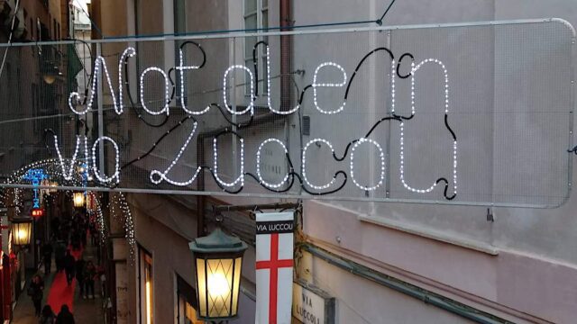 Centro storico, domani l’accensione delle luminarie in via Luccoli Centro storico, domani l’accensione delle luminarie in via Luccoli