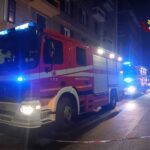 Urbe: incendio in un'abitazione, fiamme dal camino nella notte