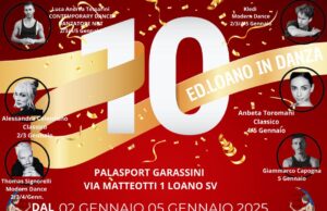 PalaGarassini: decima edizione di Loano in Danza Magic Winter A Loano al PalaGarassini la 10a edizione di “Loano in Danza Magic Winter” dal 2 al 5 gennaio si terrà questa meravigliosa manifestazione