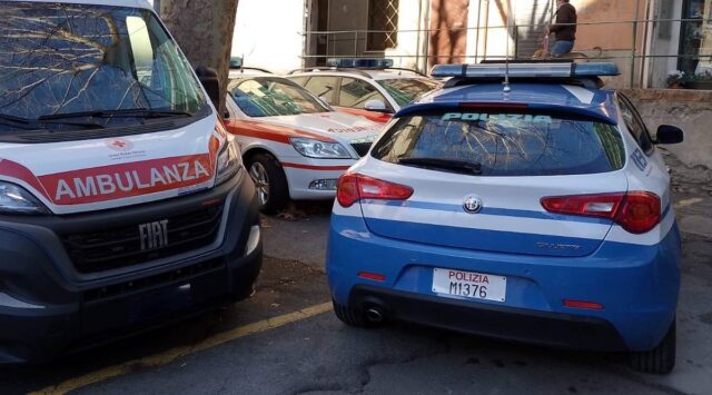 volante ambulanza polizia