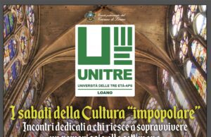 Al via “I sabati della cultura impopolare” di Unitre Loano: l’11 gennaio Al via “I sabati della cultura impopolare” di Unitre Loano l'11 gennaio